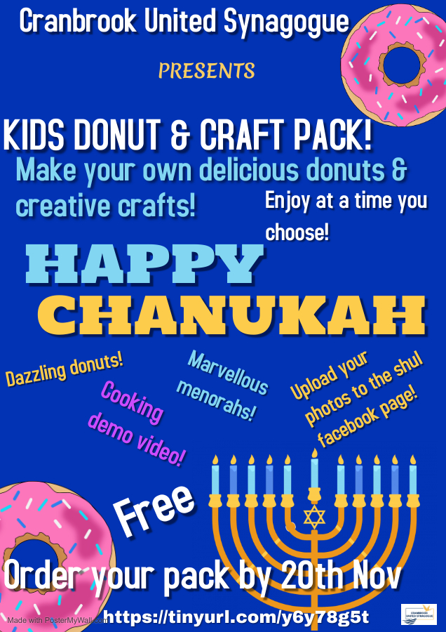 Cranbrook United Kids Donut & Craft Virtual Event