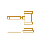 Gavel icon.