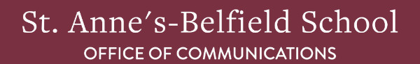 St. Anne's-Belfield School Office of Communications