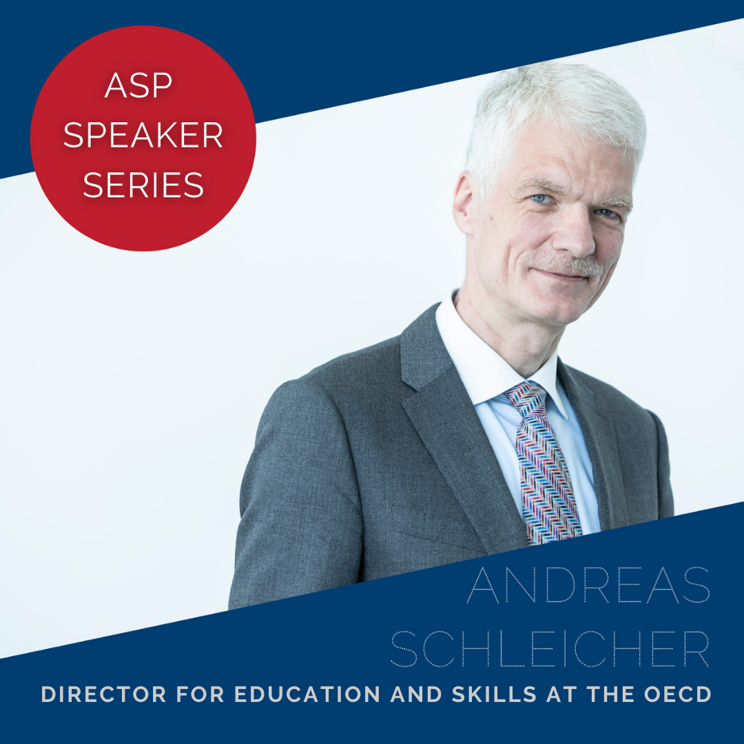Andreas Schleicher, Director of Education and Skills at the OECD