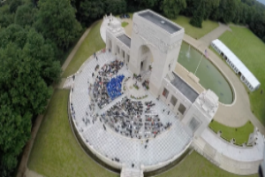 Class of 2019 Graduation drone image