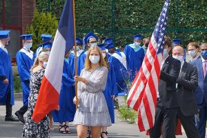 The flag ceremony