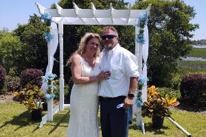 Mark Stankowsky '87 and bride Candice Westbrook