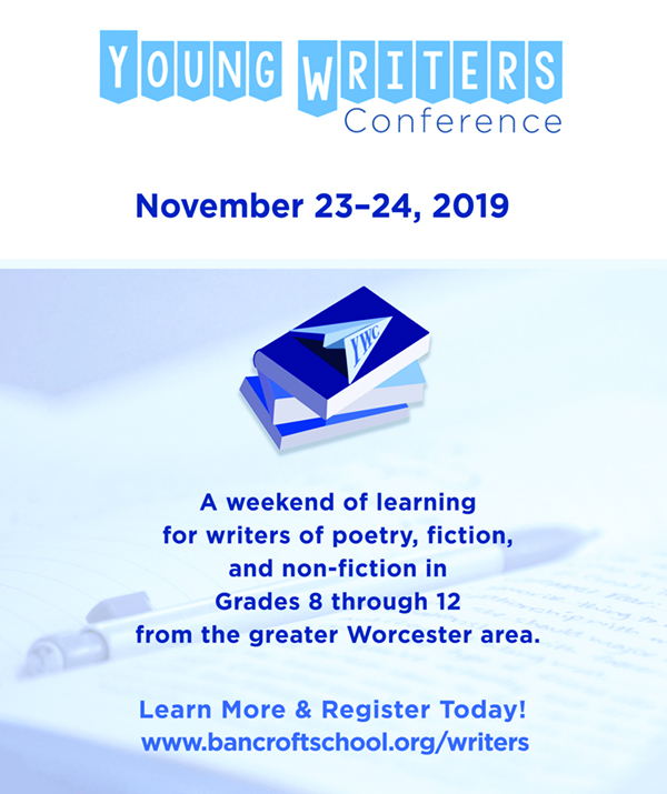 Young Writers Conference, Nov. 23-24, 2019