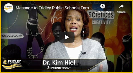 Superintendent Message To Families