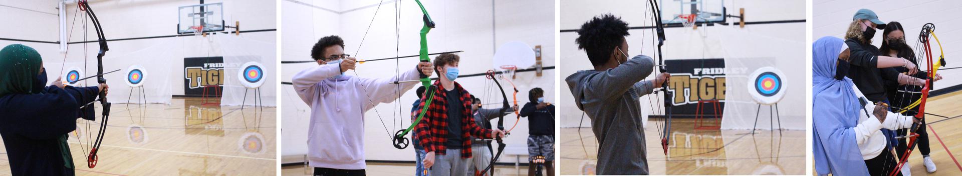 FHS students benefit from kickboxing, archery equipment from Anoka County SHIP