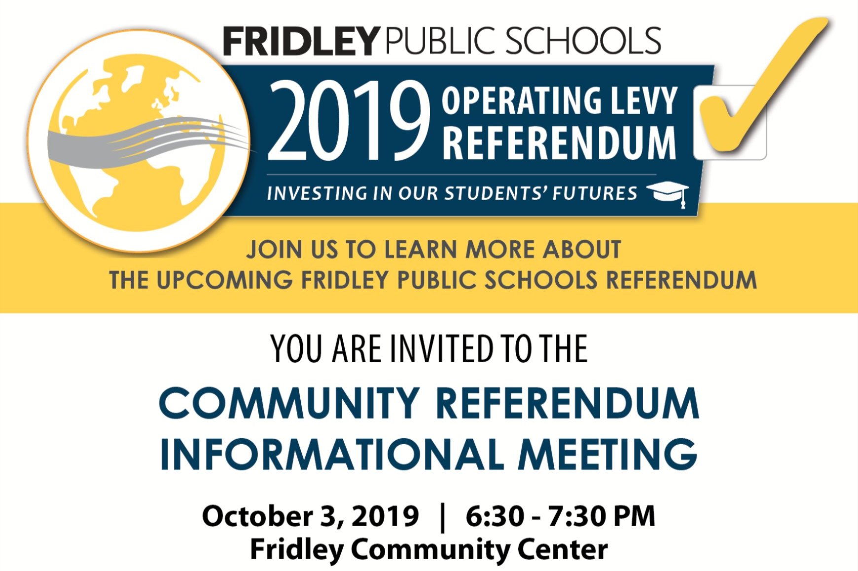 Community Referendum Informational Meeting