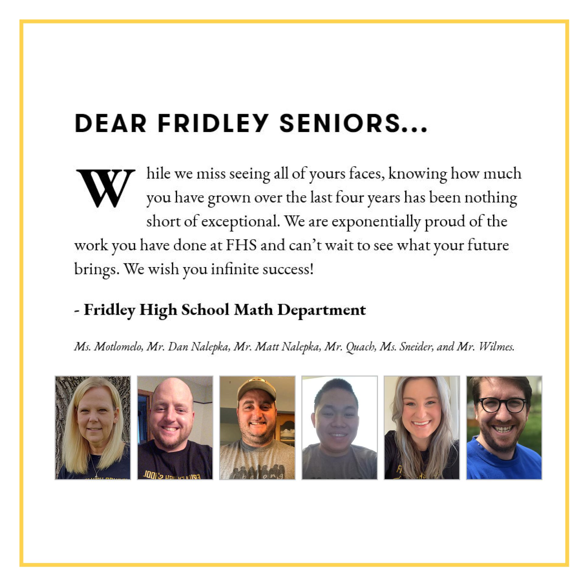 Staff Shout Outs