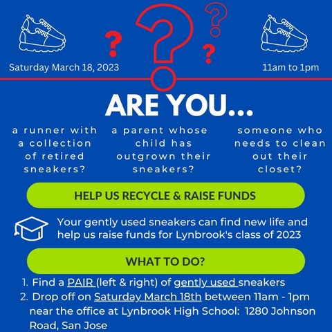 Sneaker Fundraiser