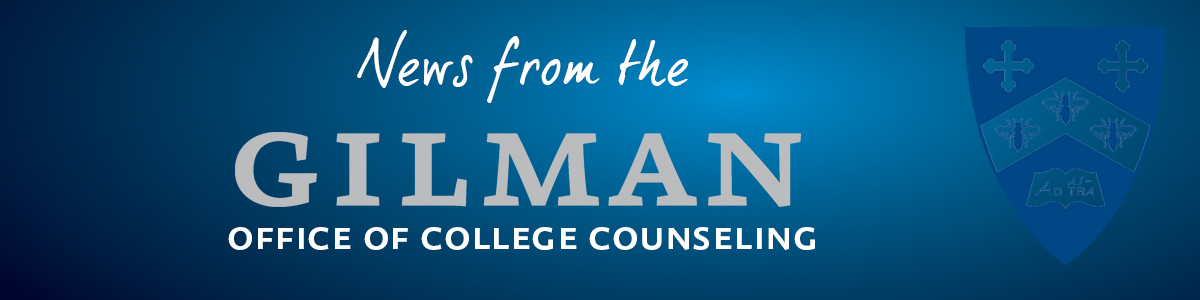 class of 2019 college counseling newsletter september gilman scholarship letter of recommendation