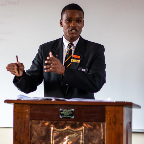 Lufezo Tafane, Queen's College Boys' High School (South Africa) alum