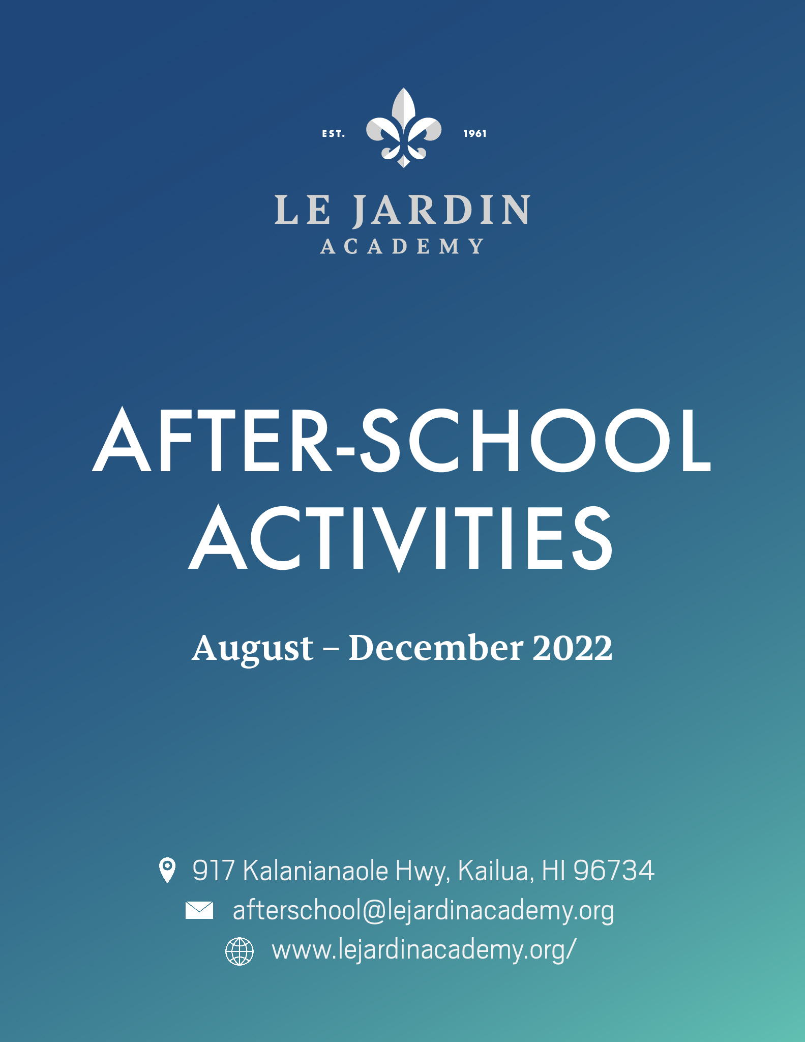 AFTERSCHOOL ACTIVITIES