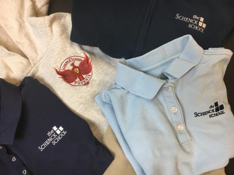 Schenck school uniform tops Schenck school uniform tops