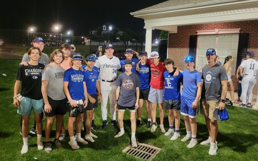 charger-baseball-meets-with-dallas-baptist-university-baseball-player