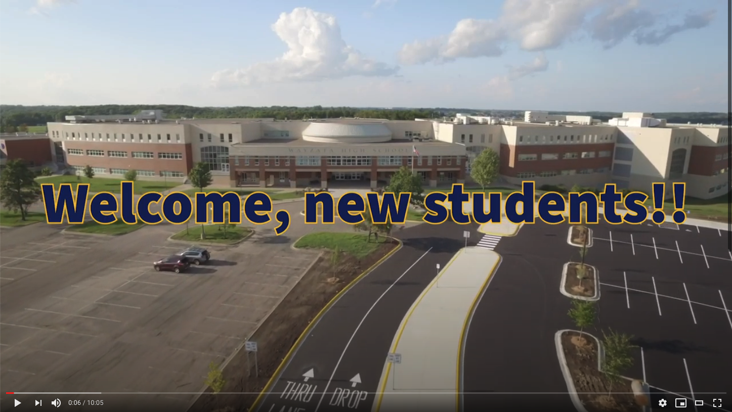 Wayzata High School New Student Virtual Orientation