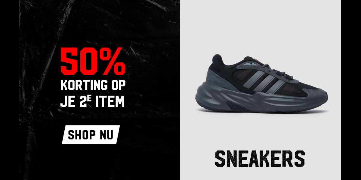 Sneakers - 50% korting op je 2e item