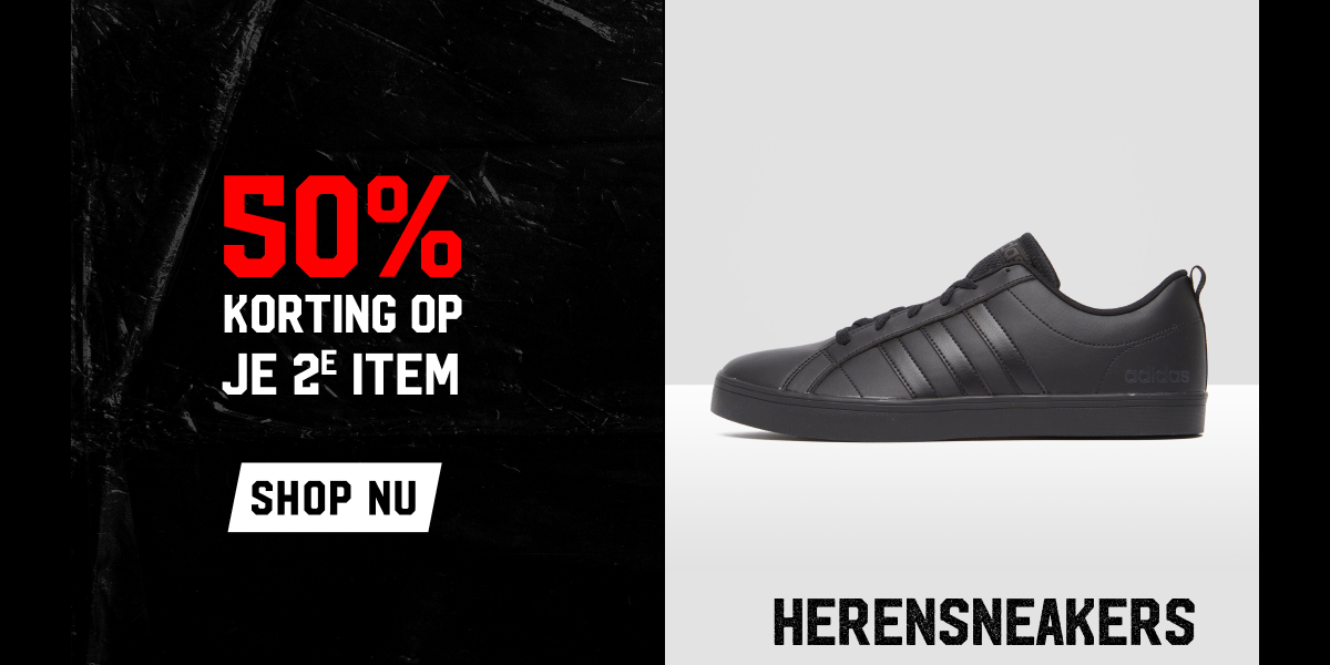 Herensneakers - 50% korting op je 2e item