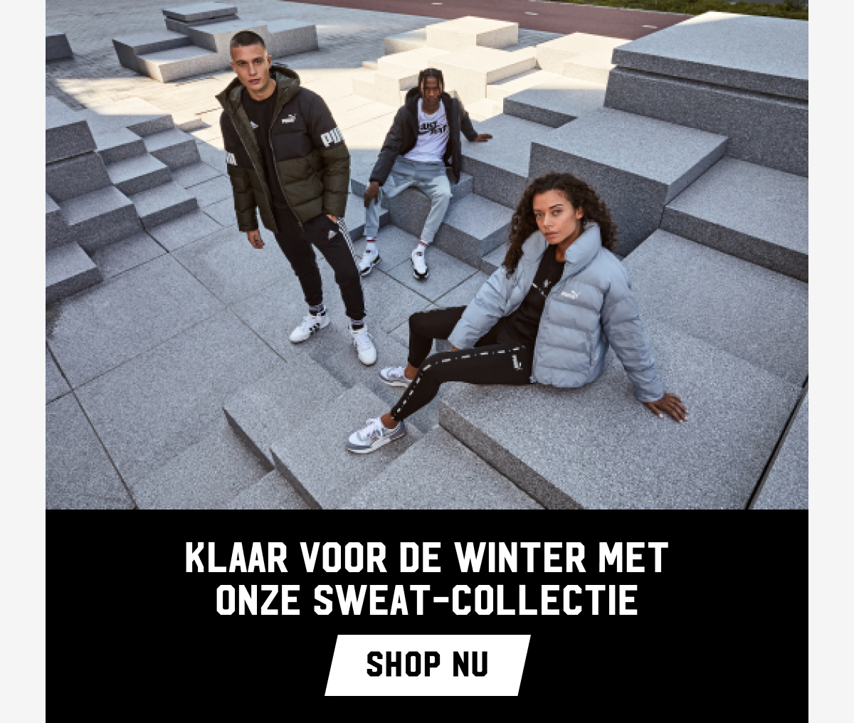 Klaar voor de winter met onze Sweat-collectie
