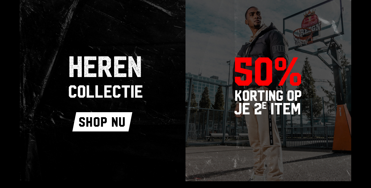 Heren - 50% korting op je 2e item