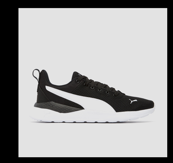 PUMA ANZARUN LITE SNEAKERS ZWART/WIT DAMES