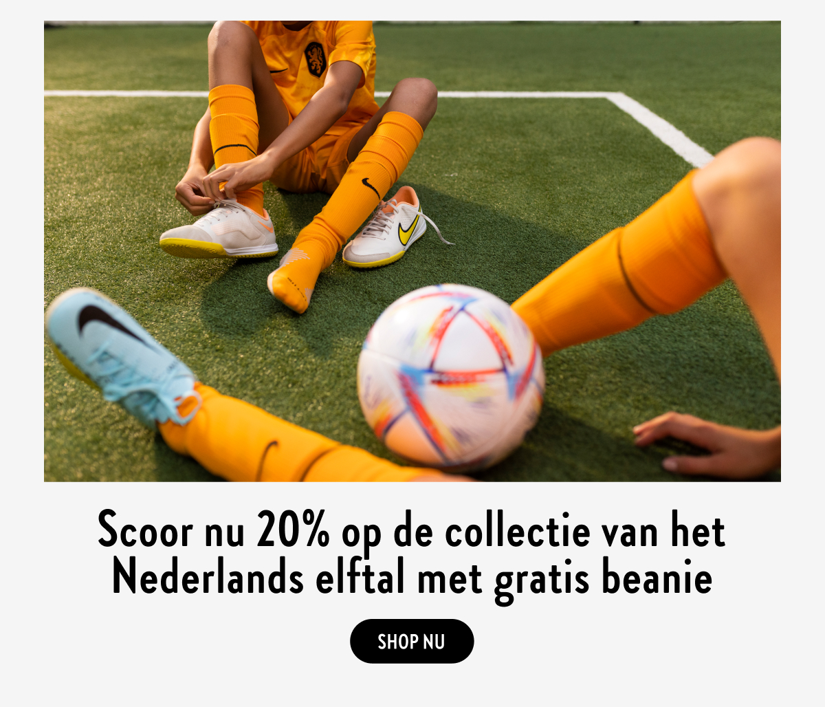 Shop nu uit de collectie van het Nederlands Elftal