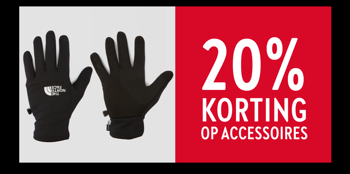 20% korting op Accessoires