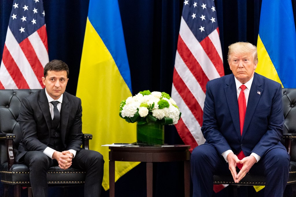 Trump Meets with Zelenskyy, says he will solve the Russia-Ukraine war