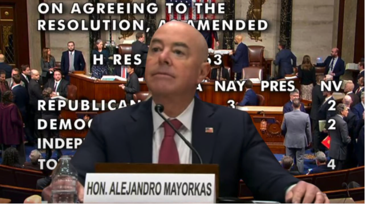 BREAKING: House impeaches Biden's DHS Secretary Alejandro Mayorkas
