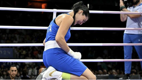 ''This Is Unjust!'' Female Boxer Quits Olympic Match, Melts Down In Tears After 'Biological Male' Brutalizes Her In 46 Seconds