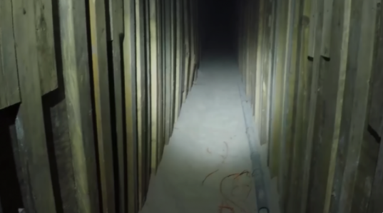 Mexican gang tunnel under border into Arizona spotted by drones