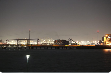 Port Of Baltimore Paralyzed After Container Ship Strike Collapses Bridge
