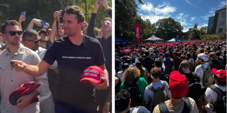 BREAKING: Penn State cuts mics of TP Action ‘You’re Being Brainwashed’ tour event with Jack Posobiec and Charlie Kirk as thousands of students rally