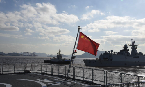 China Unveils Military Drills With Russia, Accuses 'Hegemon' US Of Seeking To 'Control' Asia-Pacific