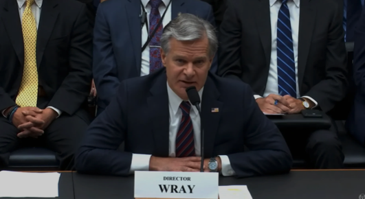 Trump Unloads on Chris Wray After FBI Boss Bizarrely Questions Whether He Was Actually Shot