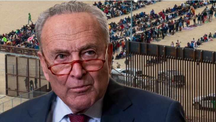 Schumer Warns U.S. Troops Will Be Sent to Fight Russians if Border Bill Is Not Passed