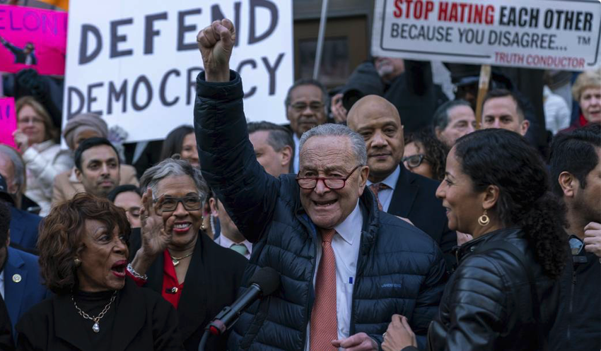 ''Bastards!'': Schumer Throws Contrived Tantrum After Caving To GOP