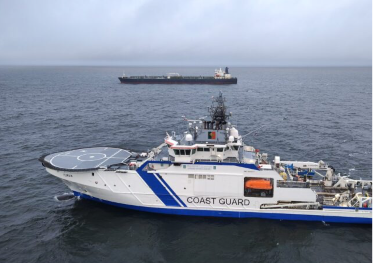 Russian ‘Dark Fleet’ Cable-Cutter Ship Boarded in Baltic Loaded With Spying Equipment: Report