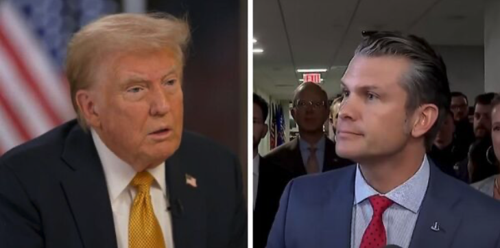 Trump confident Pete Hegseth will be confirmed as defense sec