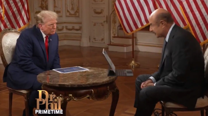 KING OF HEARTS: 91% of Dr. Phil's audience voting for Trump after interview