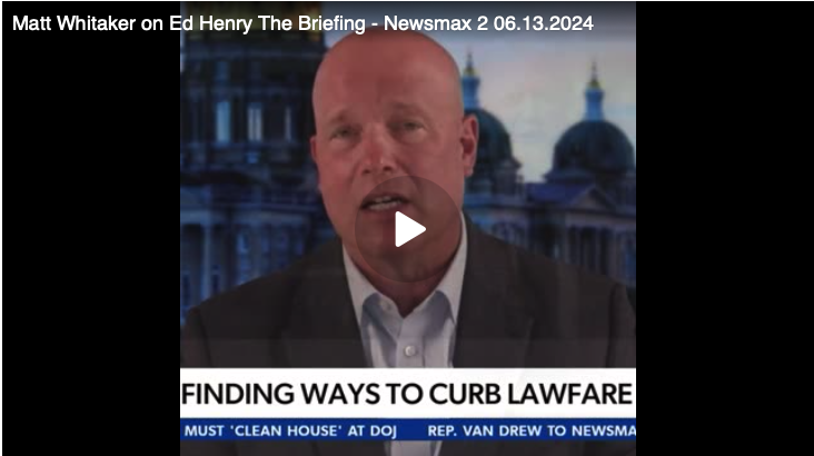 The Department of Justice is Being Used as Weapon to Punish Political Opponents