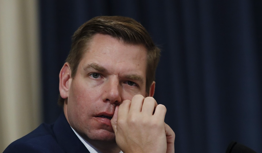 Eric Swalwell Takes Rake After Rake to His Face Over 'Project 2025' in Battle of Wits With Ben Shapiro