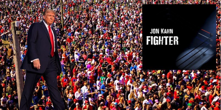 Baste Records' Trump-inspired #1 hit 'Fighter' by Jon Kahn played at Butler rally with President Trump, Elon Musk
