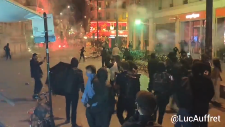 Riots erupt in France after left-wing coalition wins majority of seats