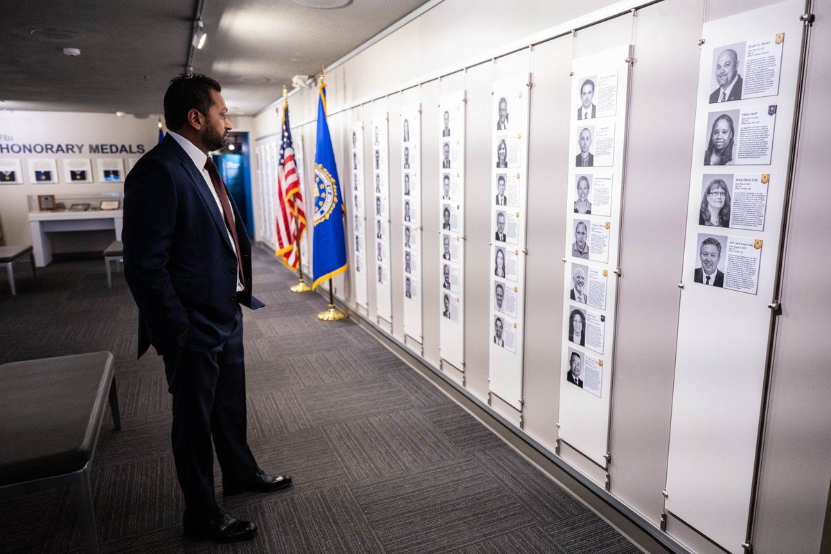 Kash Patel sworn in as ninth FBI director