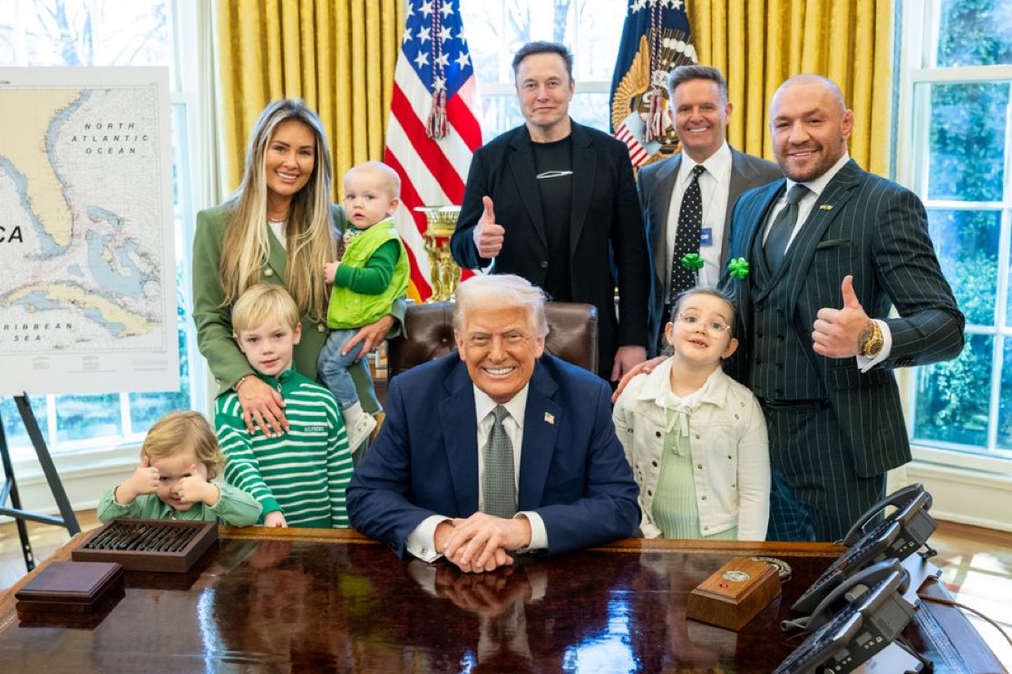 Conor McGregor comes to Washington ahead of possible presidential run