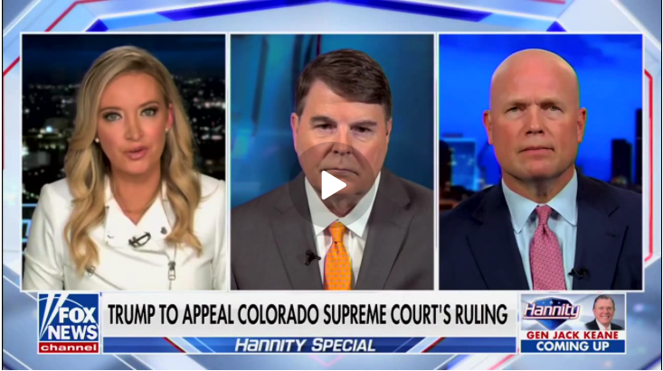 The Colorado Supreme Court taking Trump off the ballot is an undemocratic and unconstitutional attempt at election interference