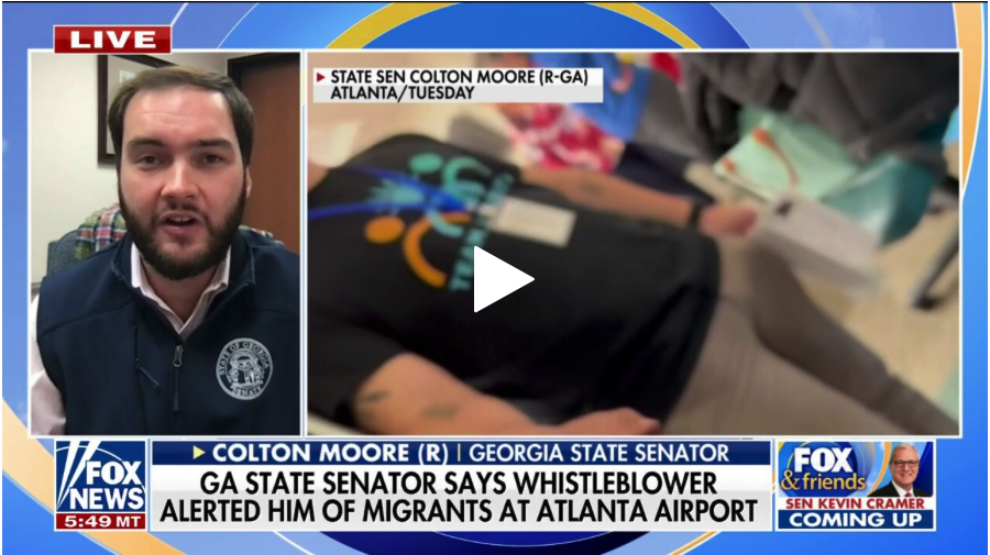 Lawmaker says whistleblower tipped him off to 'hidden room' holding migrants at Atlanta airport