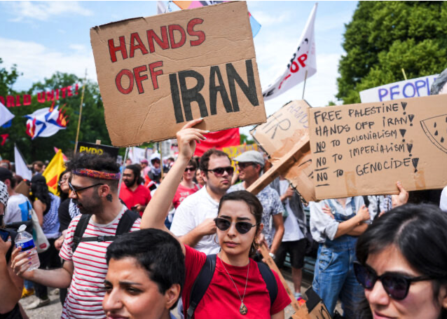 ‘Trump Is a Terrorist’ — Thousands of Leftists Protest Iran Strikes Ahead of Hague NATO Summit