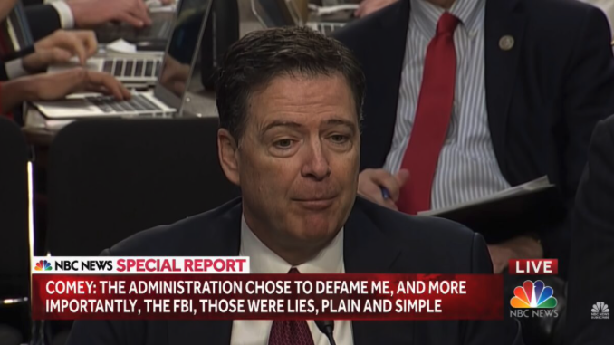 Comey’s Latest Novel Might Be The Smoking Gun Proving He Intended To Threaten Trump