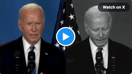 Biden Praises 'Vice President Trump' During Rambling Post-NATO Presser